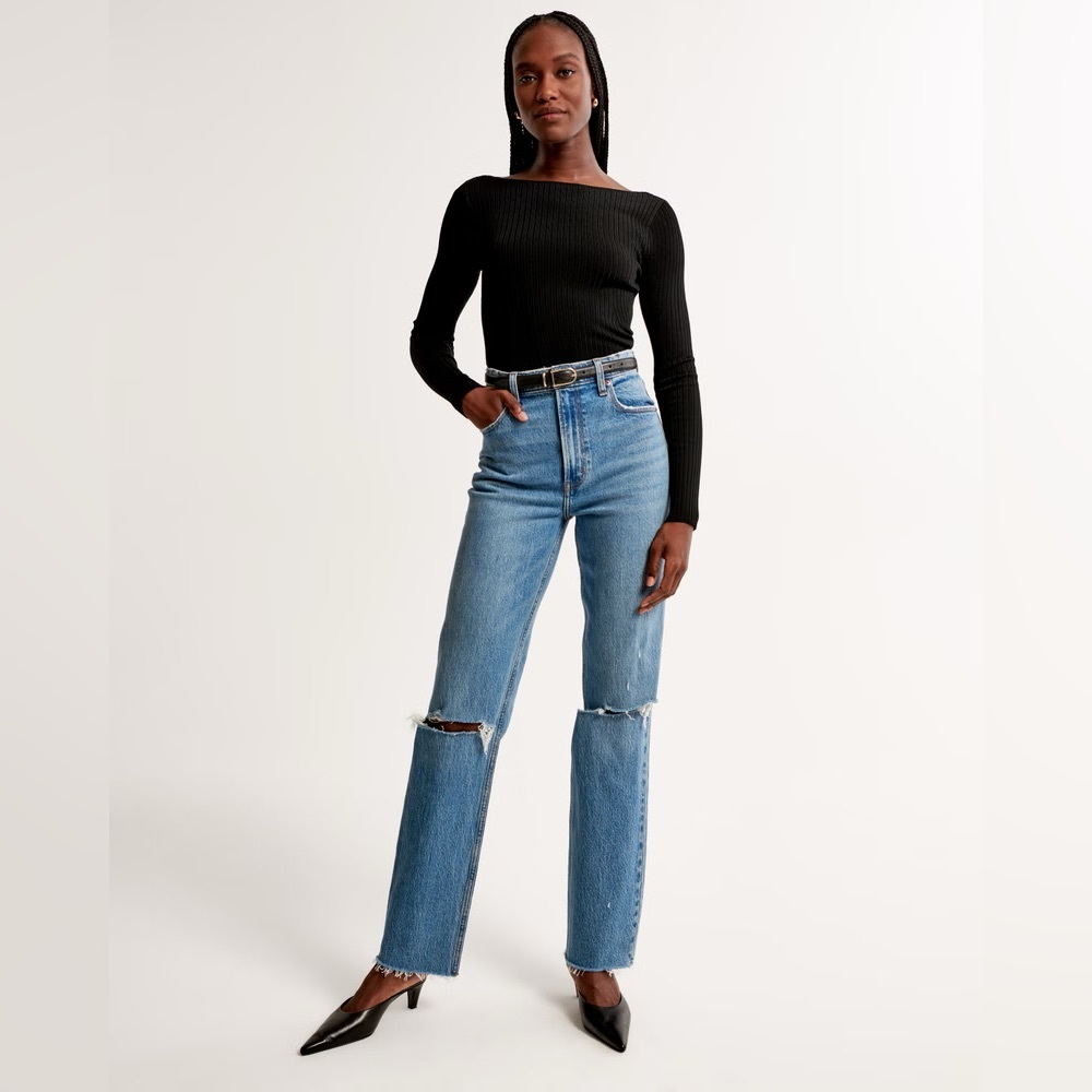 Abercrombie 90s straight jeans